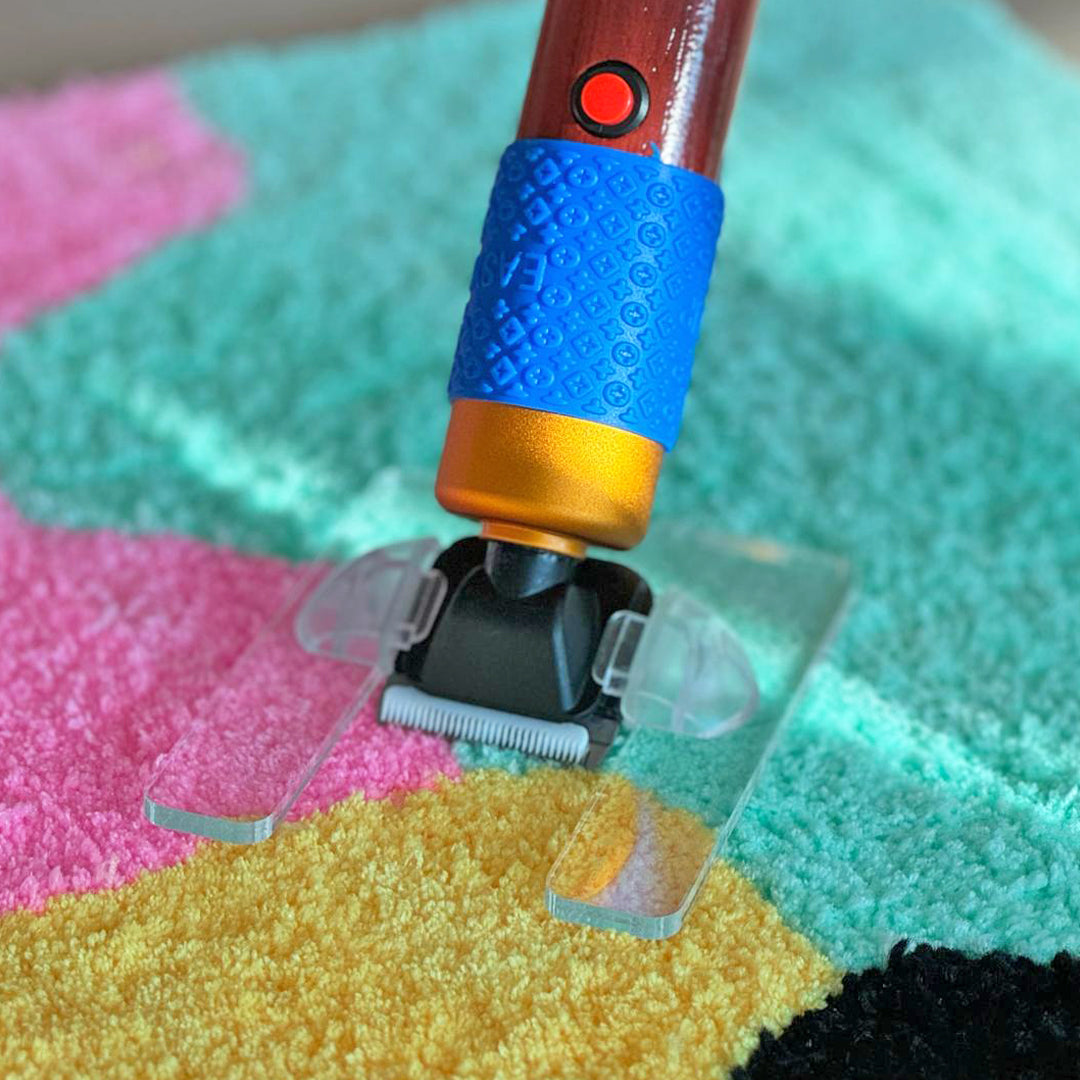 Mini-Rasierschablone "Click-On" für Tufting-Teppiche