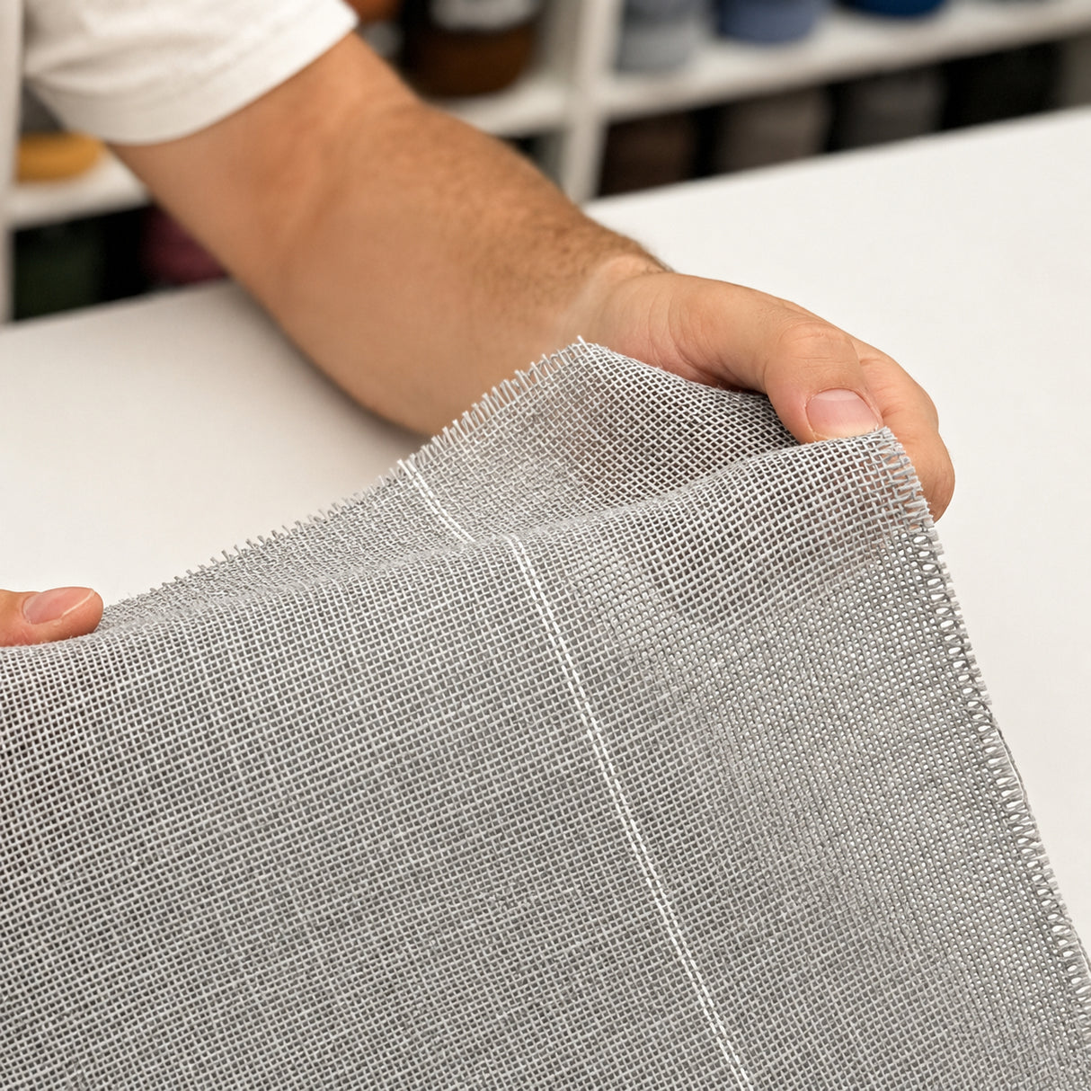Tela Tufting Primaria - Gris Kreoho®