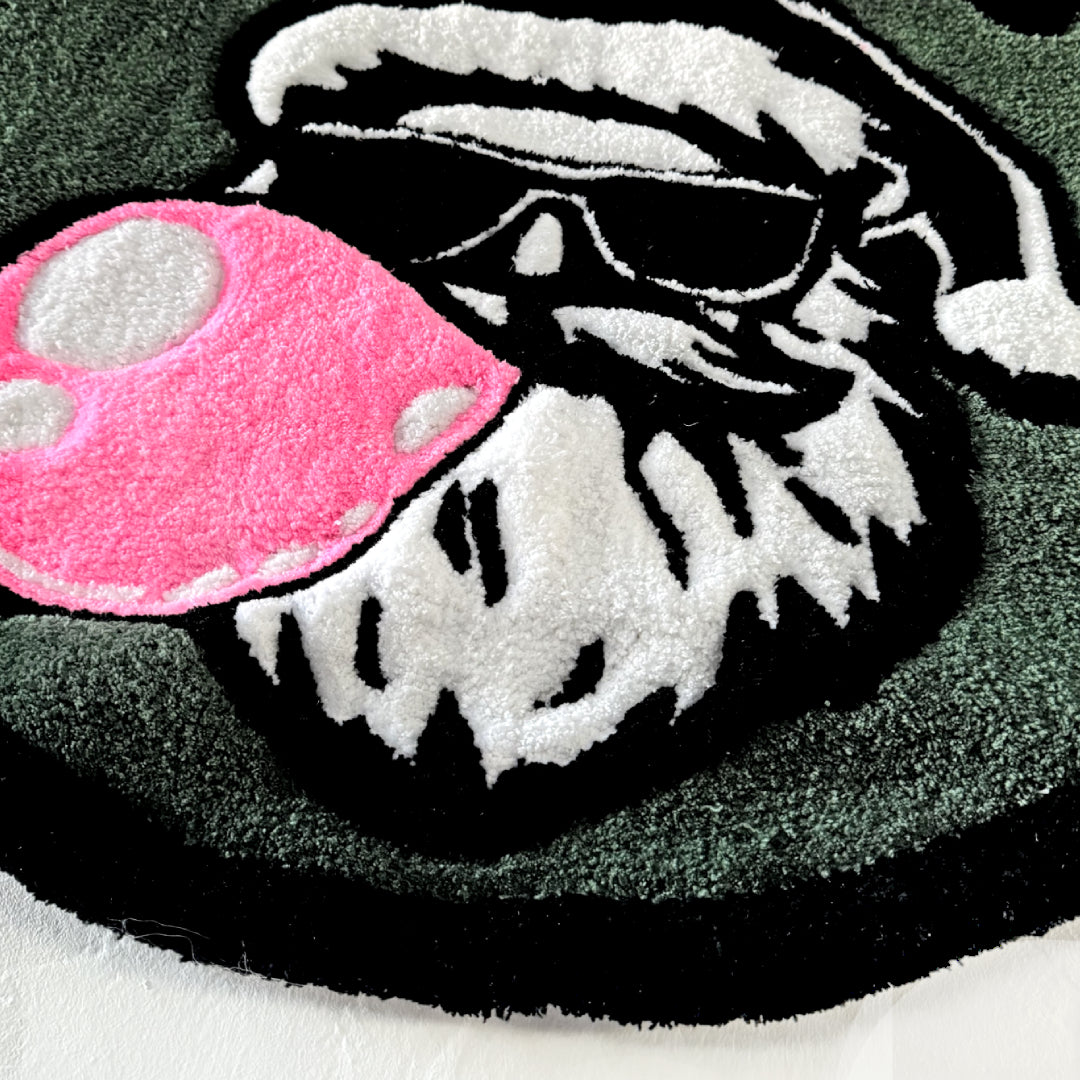 Santa POP ART - Rug Tufting