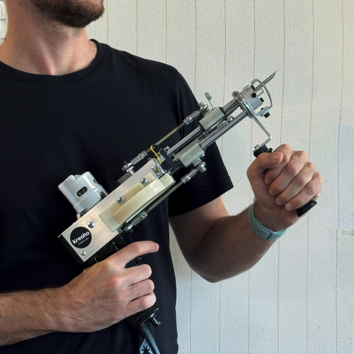 Tufting AK DUO Pro Cut & Loop High Pile (30mm) Kreoho® - Black