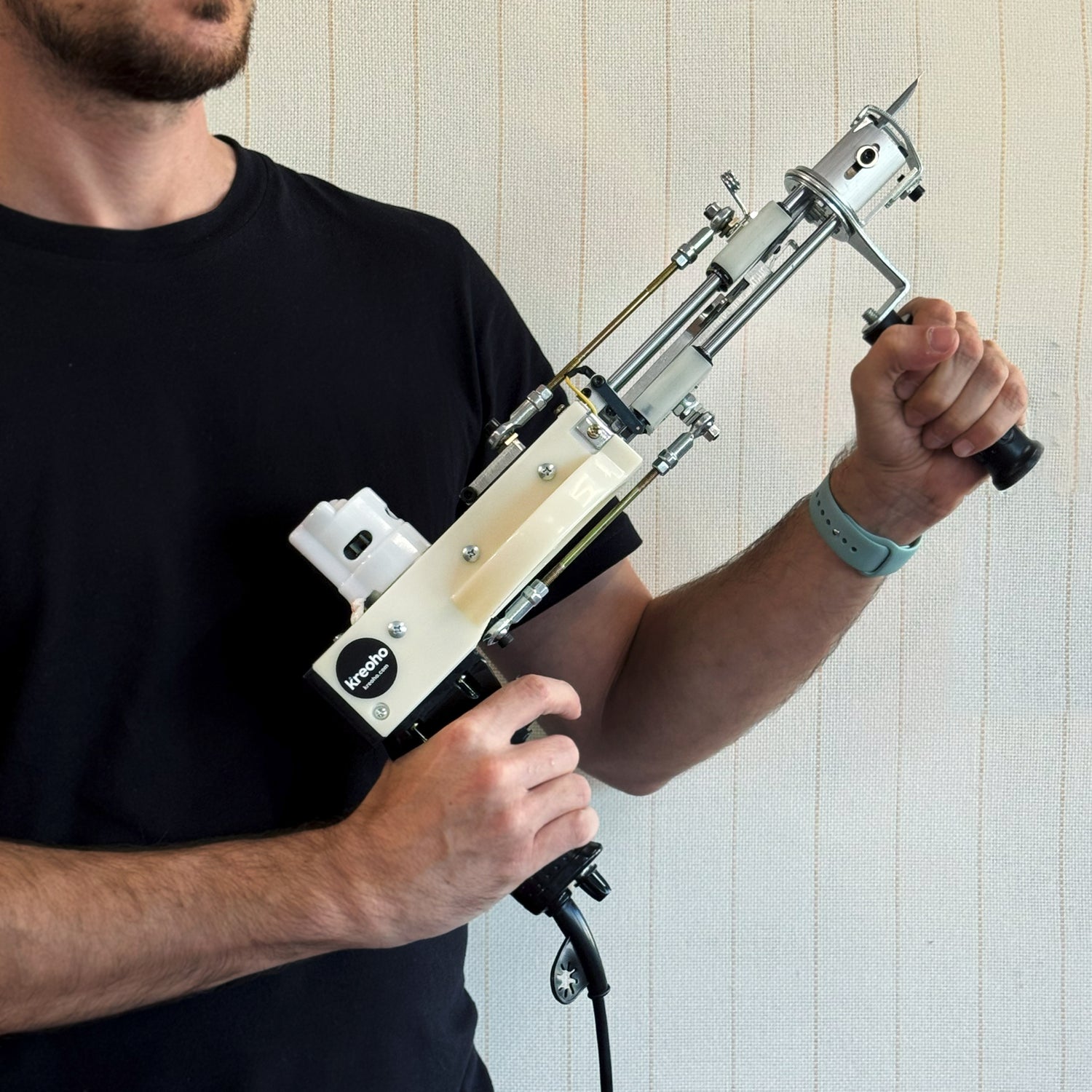 Tufting AK DUO Pro Cut & Loop Extra Hight Pile 45mm Kreoho® - Black