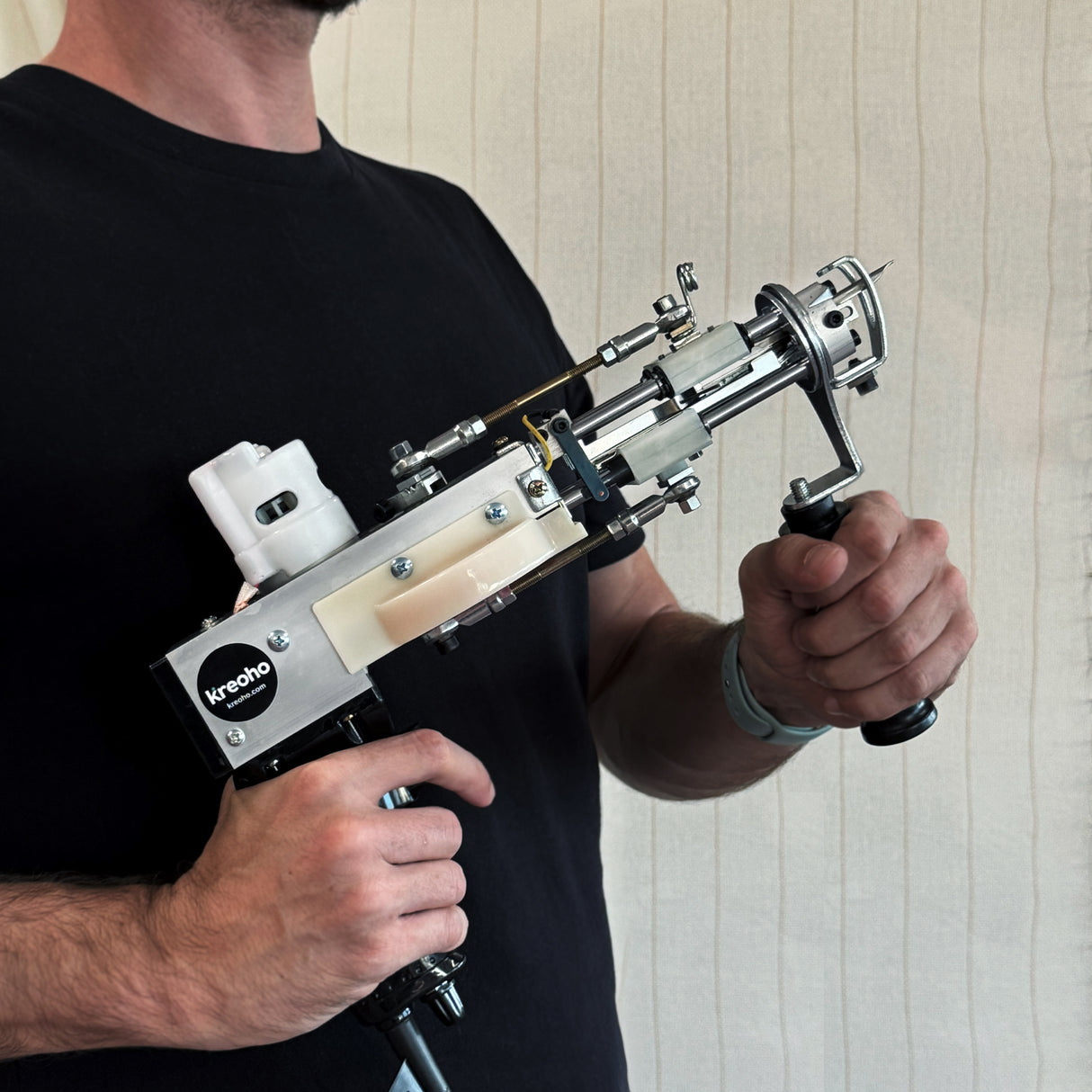 Tufting AK DUO Pro Cut & Loop Standard Pile (14mm) Kreoho® - Jet Black