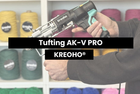 Nuova Tufting Machine AK-V PRO Cut & Loop Pile (14mm) Kreoho®