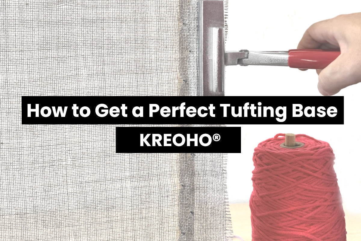 Come ottenere una base perfetta per il tufting