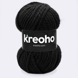 Kozi Wool Kreoho® – Black 100g