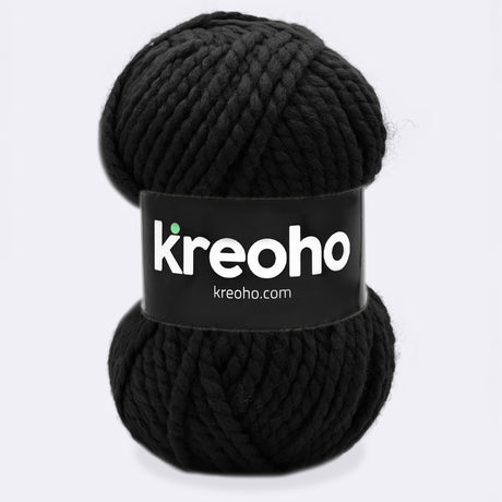 Kozi Wool Kreoho® – Black 100g