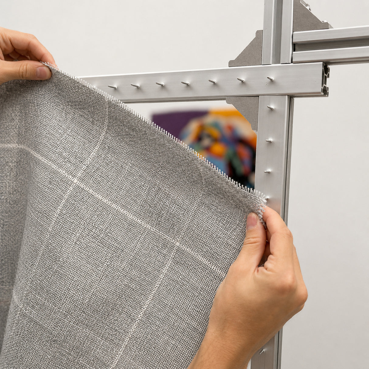 Tela Tufting Primaria - Gris Kreoho®