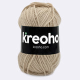 Origin New Zealand Wool Kreoho® - Creme Brulee 100g