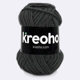 Origin New Zealand Wool Kreoho® - Dark Gray 100g