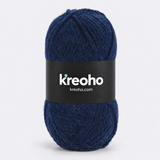 Paka Bulky Kreoho® - Marineblau 150g