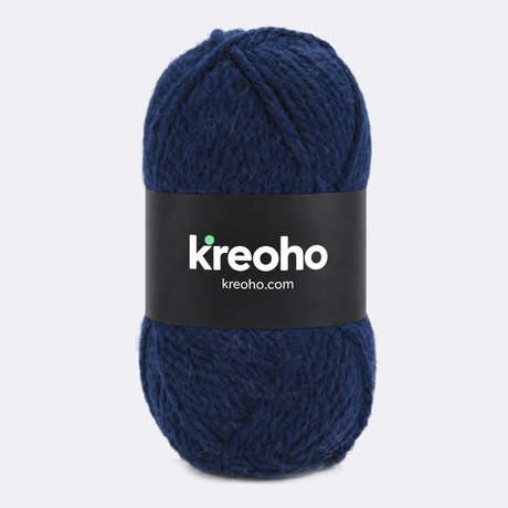 Paka Bulky Kreoho® - Navy Blue 150g