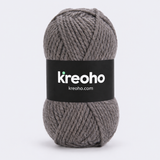 Paka Bulky Kreoho® - Steingrau 150g