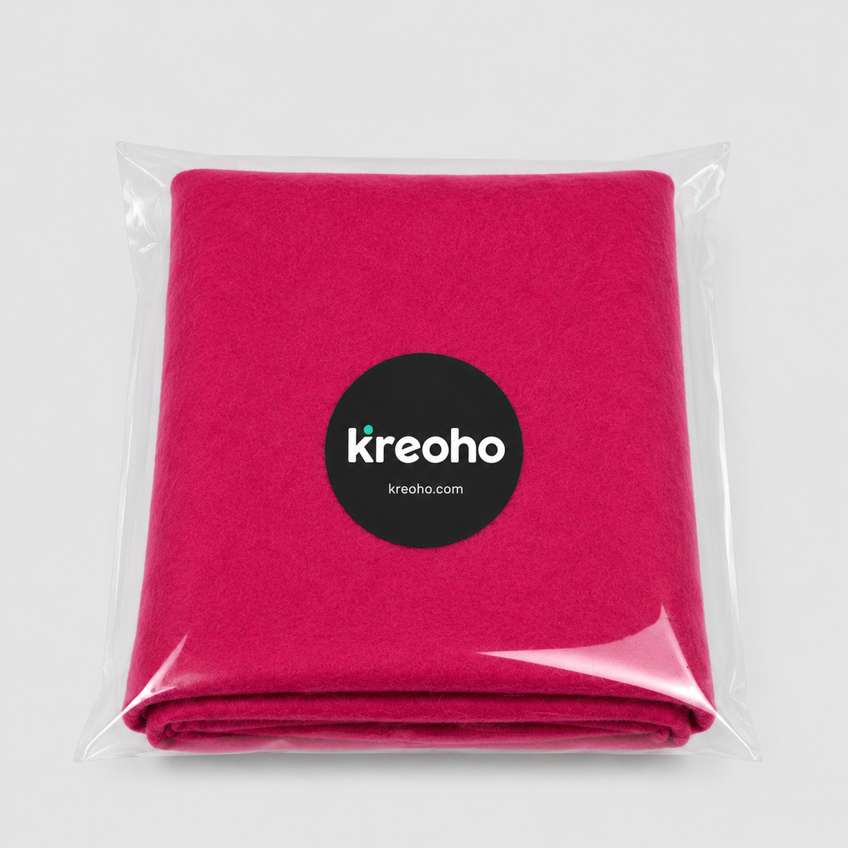 Sekundäre Rückseite - Roter Filz 1×1 m Kreoho®