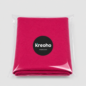 Sekundäre Rückseite - Roter Filz 1×1 m Kreoho®