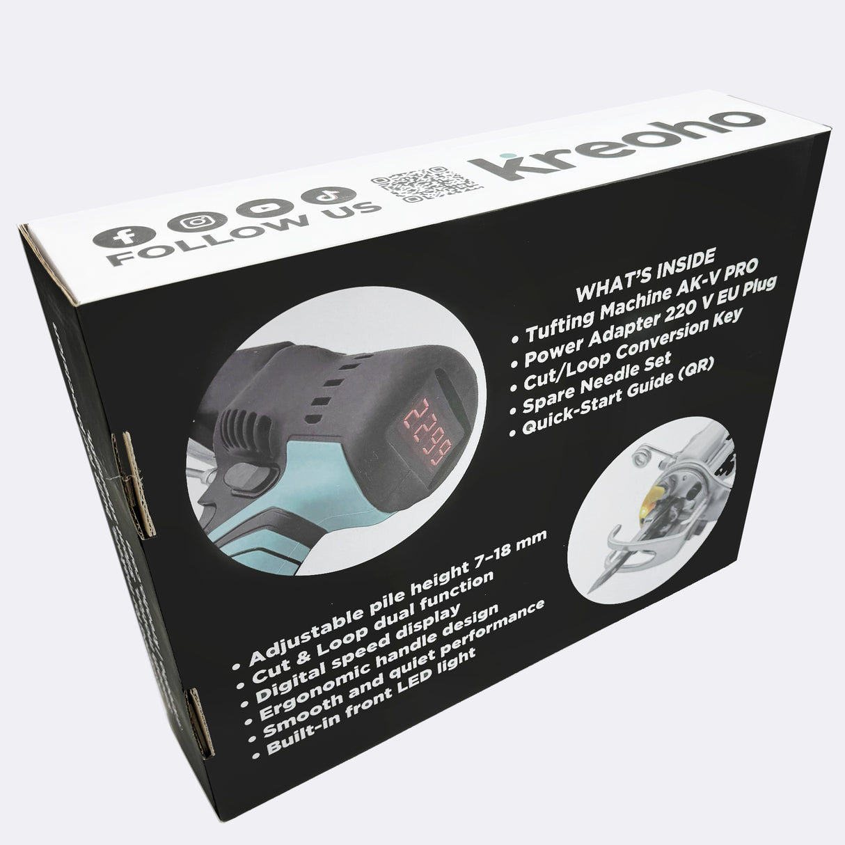 Tufting AK V PRO Cut & Loop Pile (14mm) Kreoho®