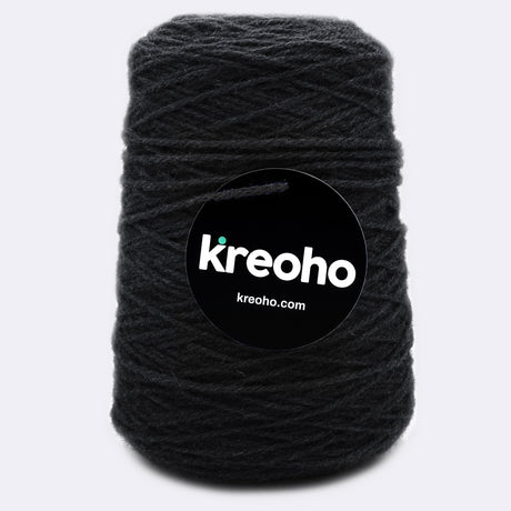 Tufting Pure Wool Kreoho® - Black 500g