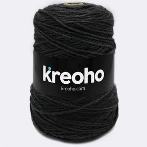 Tufting Pure Wool Kreoho® - Black 500g
