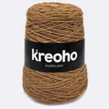 Tufting Pure Wool Kreoho® - Carob Brown 500g