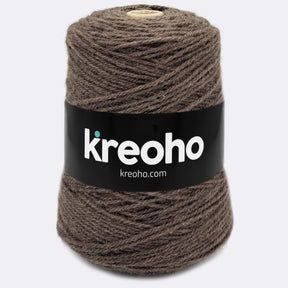 Tufting Pure Wool Kreoho® - Dark Brown 500g