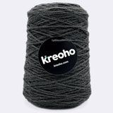 Tufting Pure Wool Kreoho® - Dark Gray 500g