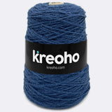 Tufting Pure Wool Kreoho® - Navy Peony 500g