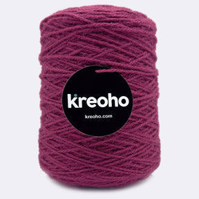 Tufting Pure Wool Kreoho® - Plum Fuchsia 500g