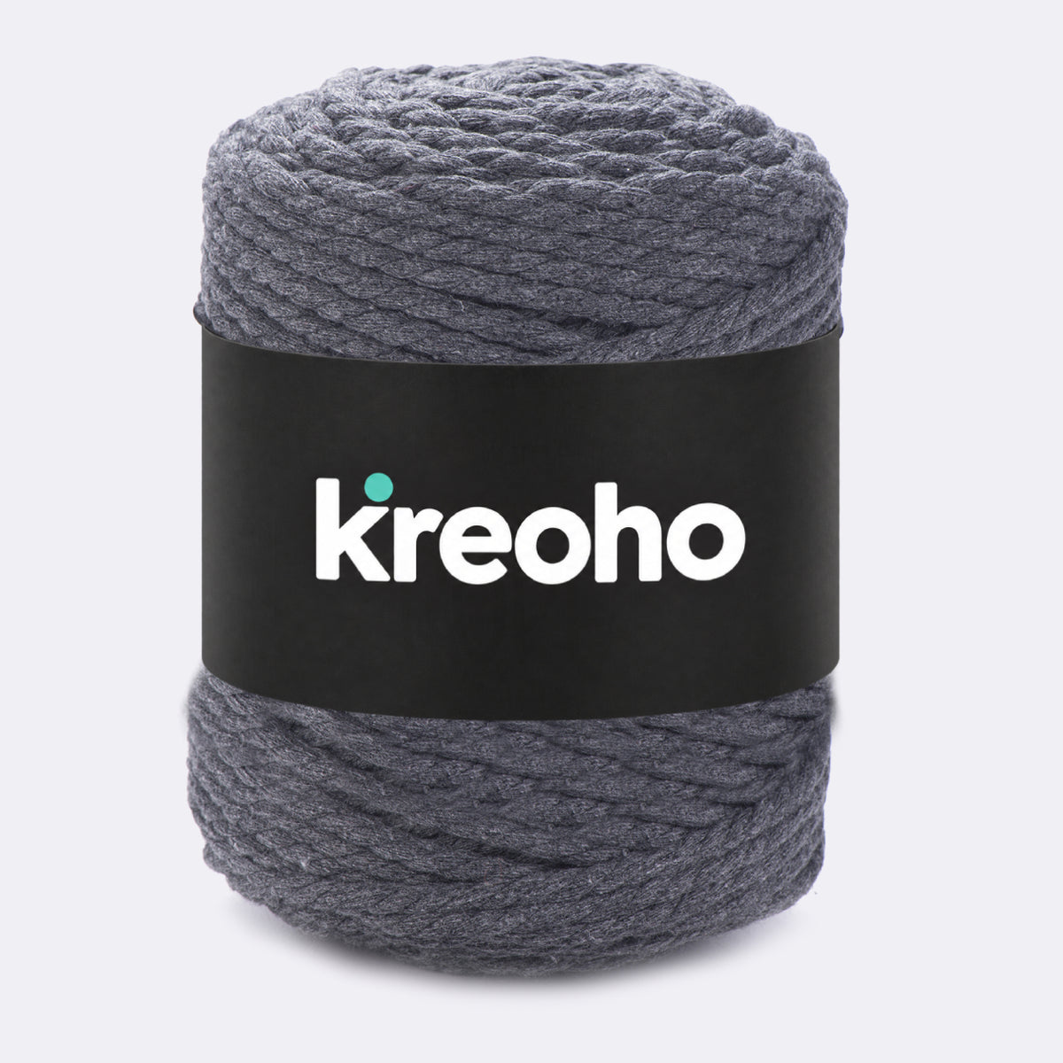 Twist Hue Kreoho® - Graphite Gray 5mm 500g