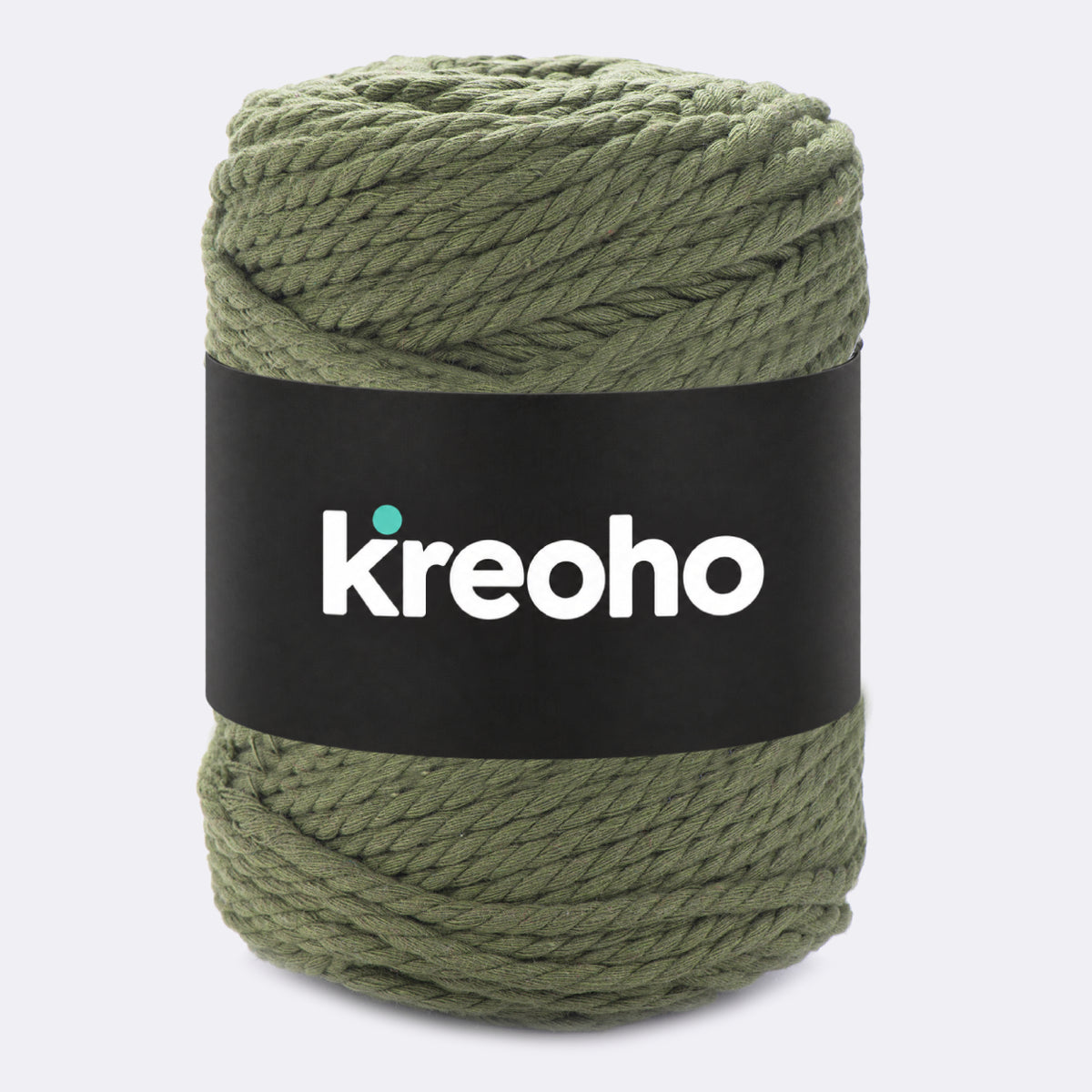 Twist Hue Kreoho® - Olive Green 5mm 500g