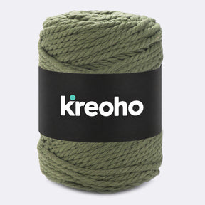 Twist Hue Kreoho® - Olive Green 5mm 500g